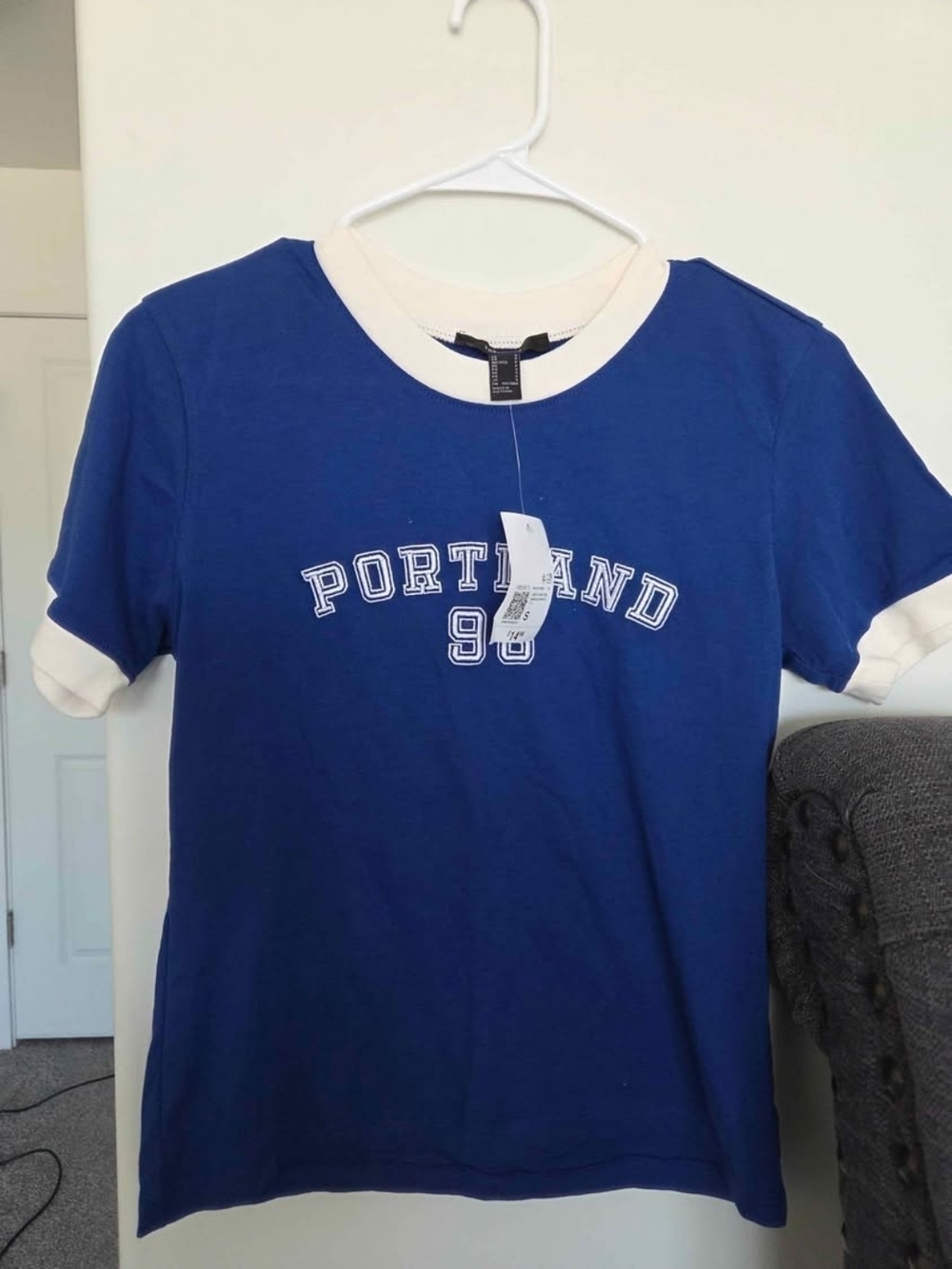 New Blue Top